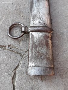 Польша сабля офицерская 20-е? травление и девиз.