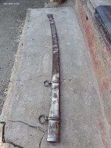 Польша сабля офицерская 20-е? травление и девиз.