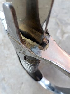 Польша сабля офицерская 20-е? травление и девиз.