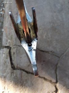 Польша сабля офицерская 20-е? травление и девиз.