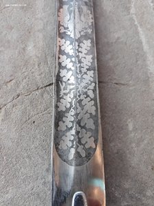 Польша сабля офицерская 20-е? травление и девиз.