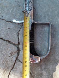 Польша сабля офицерская 20-е? травление и девиз.