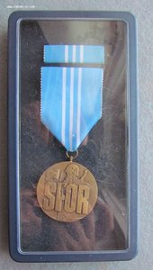 Чехия. Медаль миротворцев