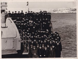 Приезд маршала Чуйкова на э/м "Жгучий". Апрель 1961 г.