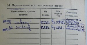 Две квадо Отваги на одного. Одна за Сталинград.