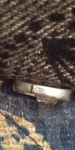 Интересный перстень.. 3я рота или 3ий класс? Серебро 84