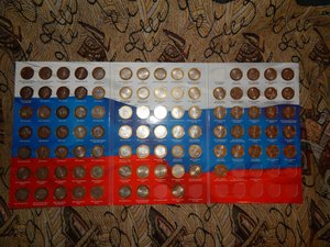 набор 10 руб. биметалл. кроме ЧЯП.без дворов