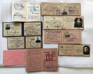 Подборка документов НКВД и т.д  на одного.