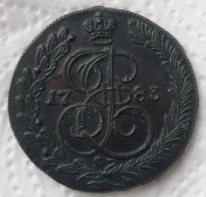 5 КОПЕЕК 1783 КМ