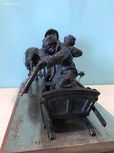 Композиция «Русская тройка на льду» А.М Вольфъ!!!