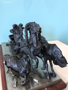 Композиция «Русская тройка на льду» А.М Вольфъ!!!