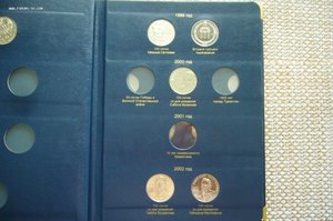 Альбом - юбилейные монеты Казахстана - 49 шт