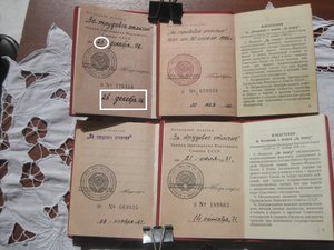 ОРДЕНСКИЕ КНИЖКИ 100 шт.