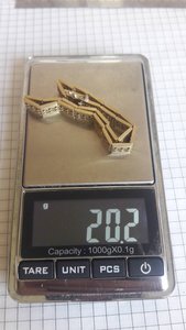  Золотой браслет 585 пр. Италия. 1550р/гр