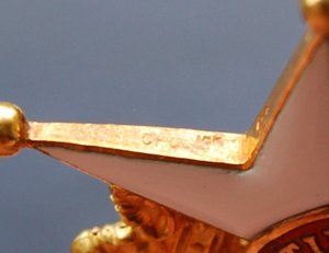 Швеция Орден Вазы 5 ст золото, коробка