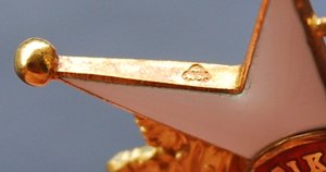 Швеция Орден Вазы 5 ст золото, коробка
