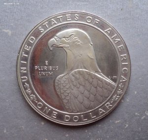1 доллар 1983 г. Дискобол. США . Серебро.