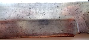 Траншейный боевой нож BOWIE