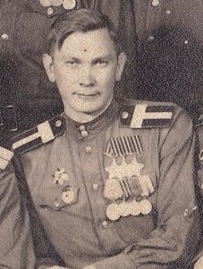 Гв.старшина - полный кавалер орденов Славы. 1949 год.