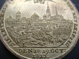 В ПАМЯТЬ БИТВЫ ПРИ ЛЕЙПЦИГЕ. 1813 Г.-посер