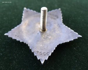 СУВОРОВ 3-ей степ. 9666 ОТЛИЧНЫЙ