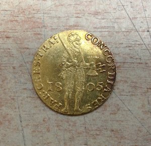 Дукат для русских войск 1805 годъ