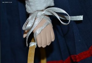 Кукла "Красная шапочка" фарфор