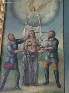 иконы подскажите что за сюжет ,время  и возможная стоимость