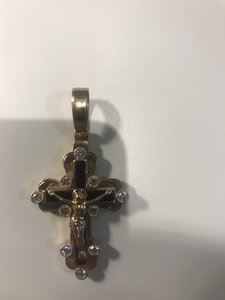 Крест золотой 585 с распятием..СРОЧНО..по лому!!!