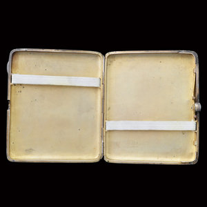 Портсигар и лот документов контр-адмирала Колчина П.И.