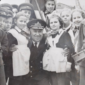 Портсигар и лот документов контр-адмирала Колчина П.И.