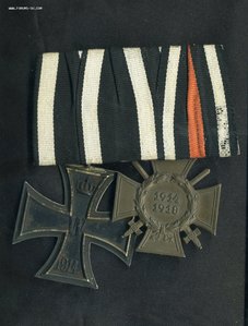 Колодка с ЖК2 и крестом Гинденбурга