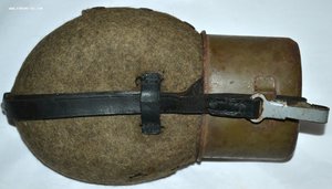 Полевая фляга Вермахт, стальная.