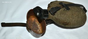 Полевая фляга Вермахт, стальная.