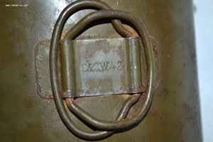 Полевая фляга Вермахт, стальная.