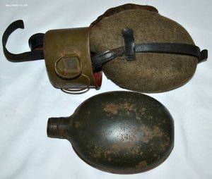 Полевая фляга Вермахт, стальная.