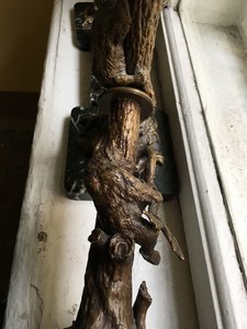 Верфель 2 подсвечника, медведь пресс-папье, пень-спичечница