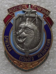 знак бригада особого назначения