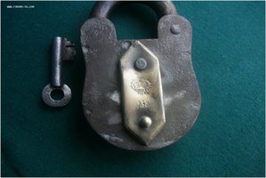 Замок старинный навесной Братьев Яковлевых Тула
