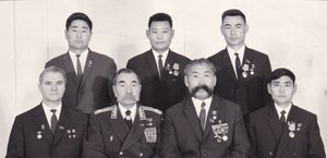 С.М.Будённый и Б.Б.Городовиков. Москва,3-4 ноября 1967 г.