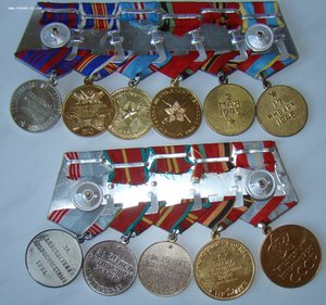 Варшава, Берлин, МООП,  15 лет МВД, 50 лет МВД.