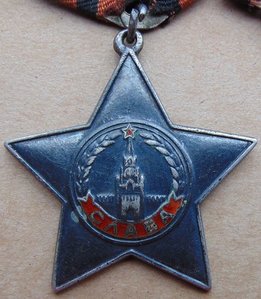 Комплект наград командира орудия + документы.