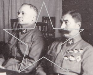 Будённый,Берия,Егоров,Ворошилов,Гамарник. Москва,22.3.1936 г
