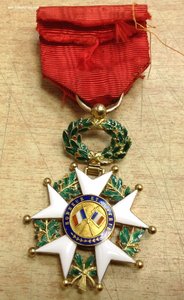 Орден почетного легиона -золото