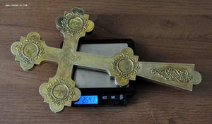 Крест НАПРЕСТОЛЬНЫЙ Серебро 84 проба ВС  264 гр БОЛЬШОЙ