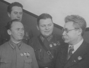 Ем.Ярослвский,Водопьянов,Молоков,Хользунов,Данилин...1939 г.