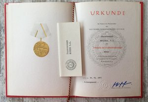 Интересные грамоты за разминирование, ГДР, Литва и другие.