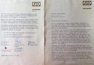 Интересные грамоты за разминирование, ГДР, Литва и другие.