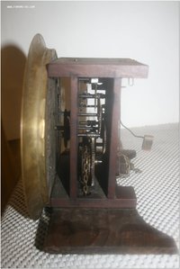 Часы настенные старинные большие 116 см цифры эмаль