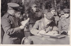 Советско-финские перговоры. 27 сентября 1944 года. фото ТАСС